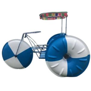 3 big wheels water bike